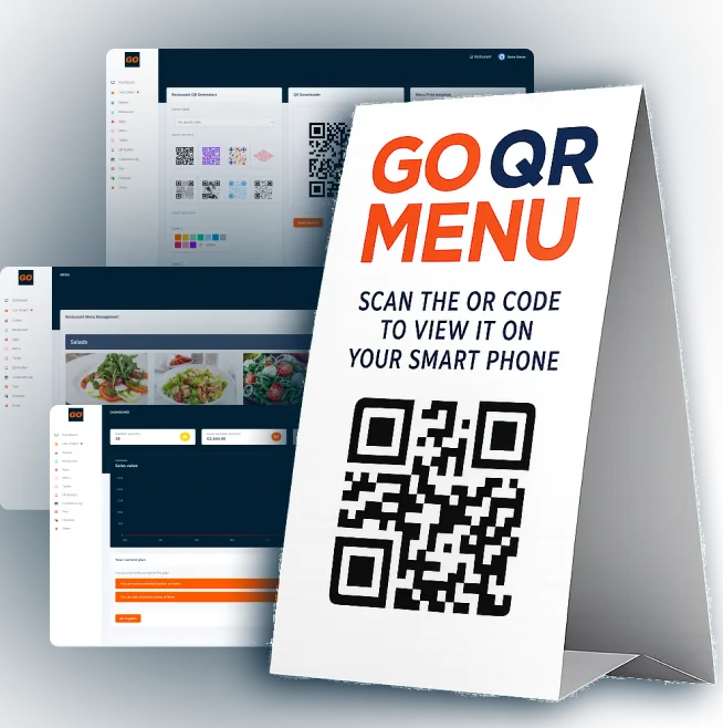 QR Menu Mockup